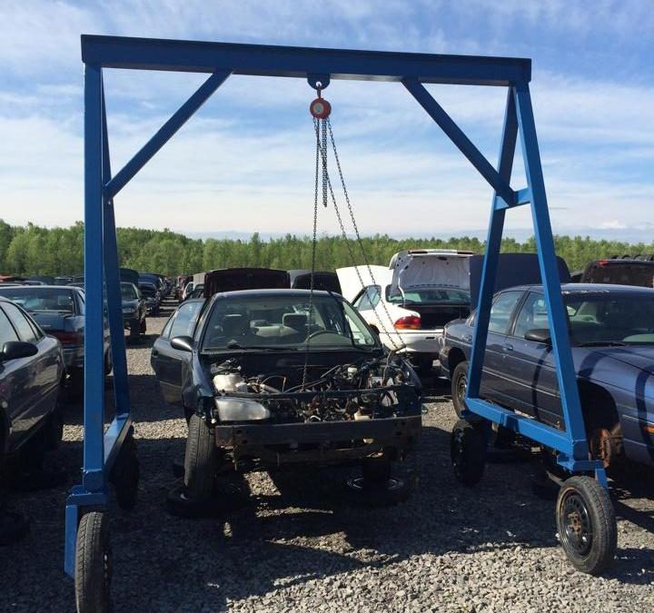 Engine Hoist Added to Yard