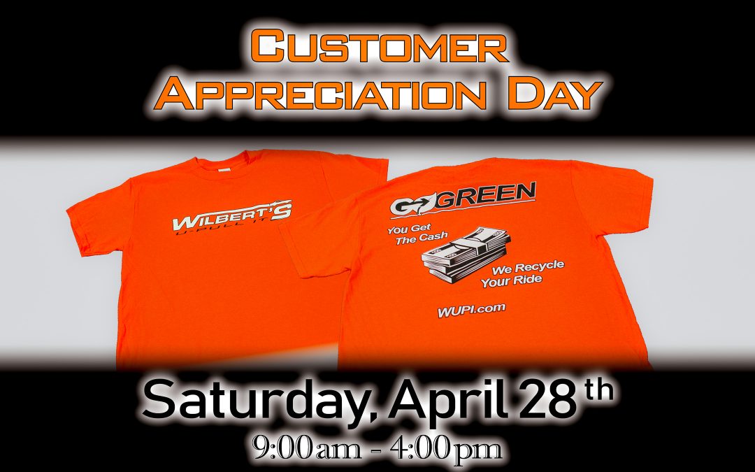 Customer Appreciation Day 4-28-2018
