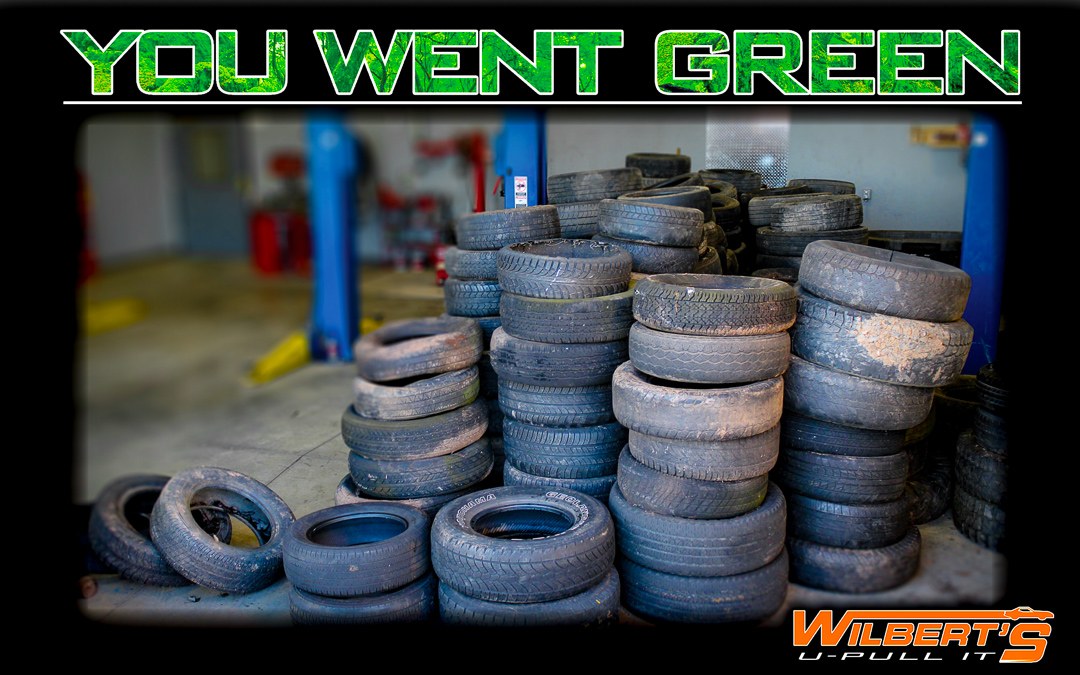 You Went Green!