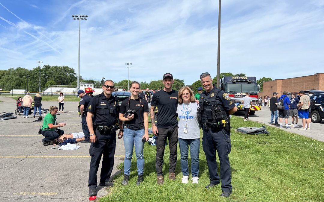 In Conjunction with Webster Central School District and Webster Emergency Services, Wilbert’s U-Pull It Attends DWI Awareness Demos