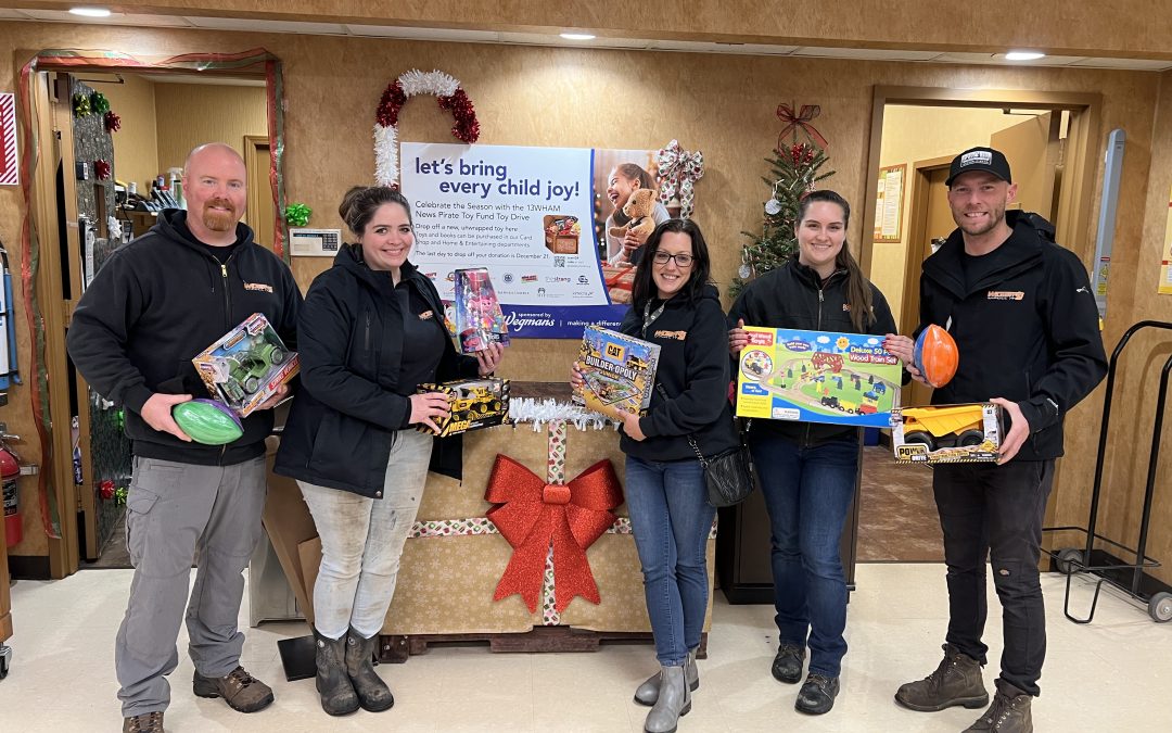 Join Wilbert’s in Participating in Local Food, Change, and Toy Drives!