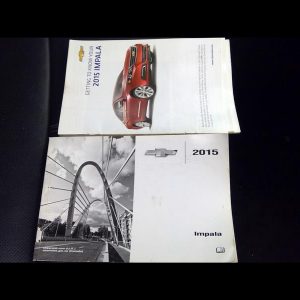 2015 CHEVROLET IMPALA OWNERS MANUAL - 3100961