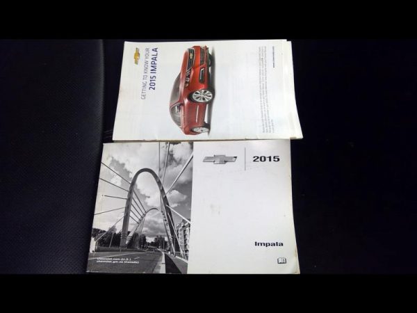 2015 CHEVROLET IMPALA OWNERS MANUAL - 3100961