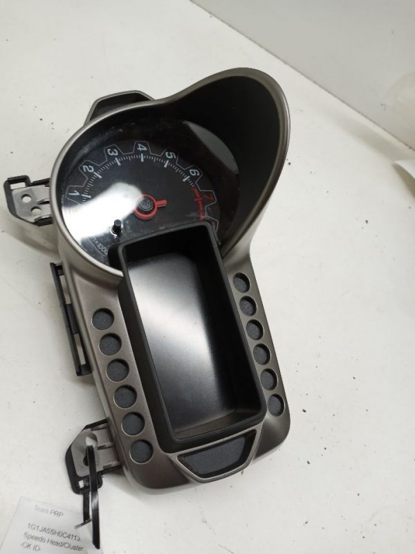 2012 CHEVROLET SONIC SPEEDOMETER HEAD/CLUSTER - 3550893