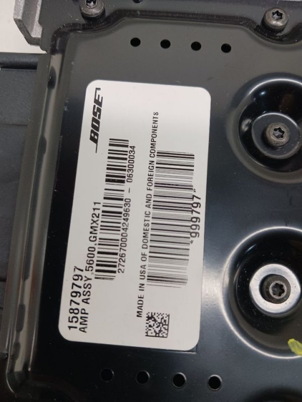 2007 CHEVROLET IMPALA RADIO AUDIO - 3842124