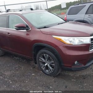 2016 TOYOTA HIGHLANDER SEAT BELT FRONT - 11241187