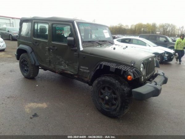 2016 JEEP WRANGLER DOOR GLASS FRONT - 11384635