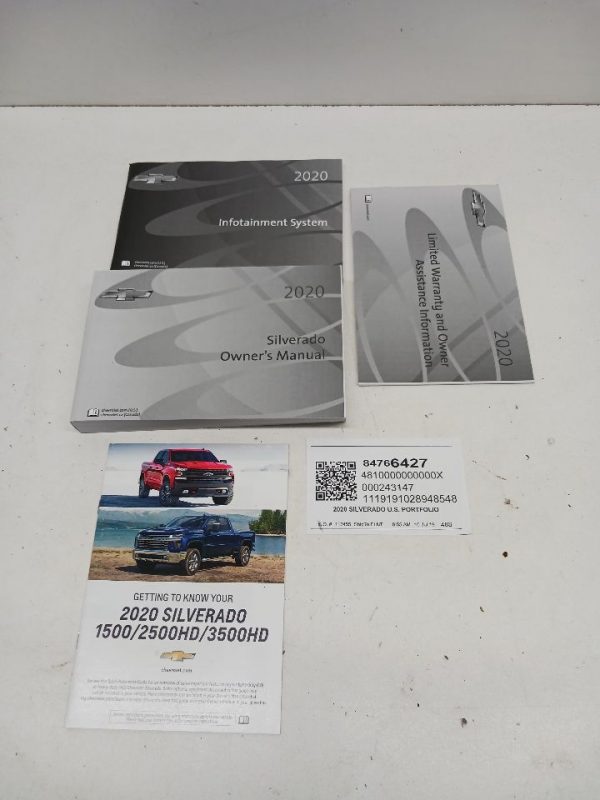 2020 CHEVROLET SILVERADO_2500_PICKUP OWNERS MANUAL - 3845496
