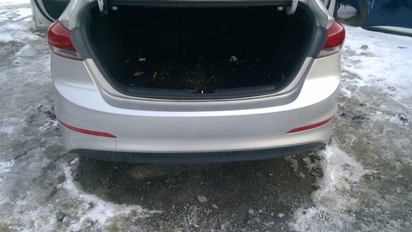 2018 HYUNDAI ELANTRA BUMPER REIN REAR - 11120509